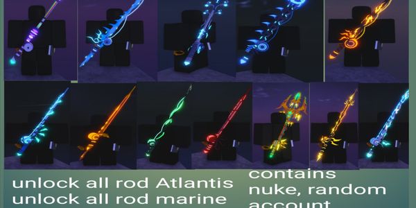 Buy Account akun fisch level 1000 | all rod marine | all rod Atlantis ...
