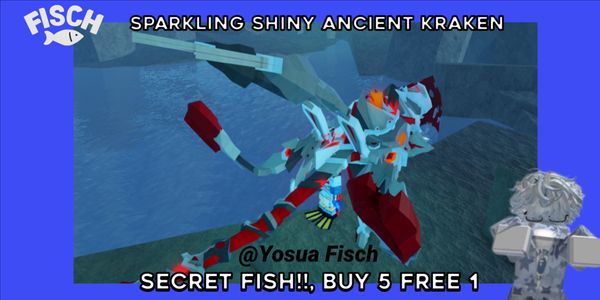 Sparkling Shiny Ancient Kraken (ss ancient kraken)
