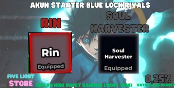Akun Rin (Style) + Soul Harvester (Flow)