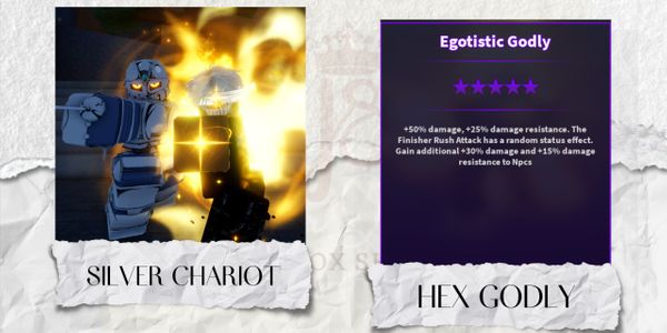 Beli Traits Hex Godly Silver Chariot | Mythic Trait - A Universal Time ...