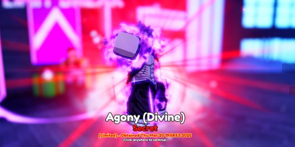 agony (Divine) | Anime Adventures | RBL
