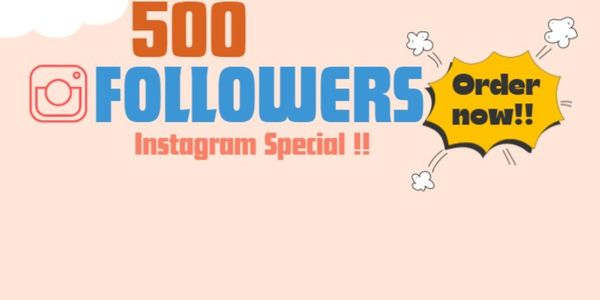 500 FOLLOWERS Instagram|| Special Promo!!!! Limited Stock!!!