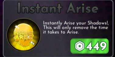 Instant Arise