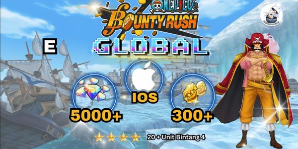 Account Starter One Piece Bounty Rush iOS - E