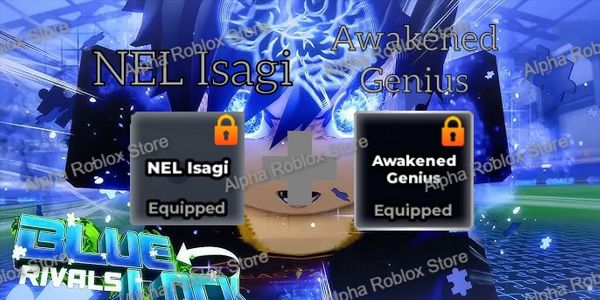 NEL Isagi Style + Awakened Genius Flow - Akun Blue Lock Rivals