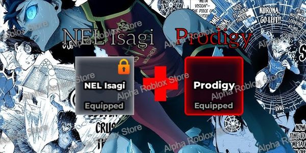 NEL Isagi Style + Prodigy Flow - Akun Blue Lock Rivals