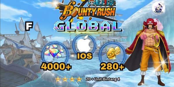 Account Starter One Piece Bounty Rush IOS - F