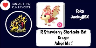 R Strawberry Shortcake Bat Dragon
