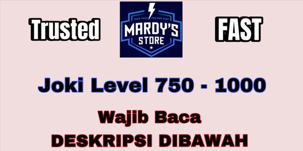 Joki Level 750 - 1000