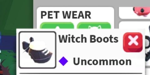 Witch Boots (Pet Wear)