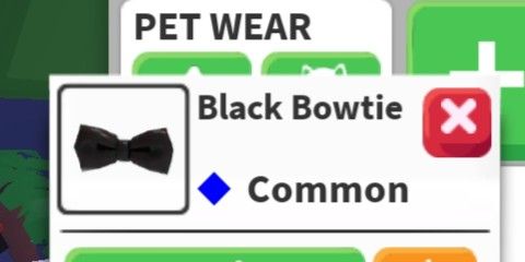 Black Bowtie (Pet Wear)