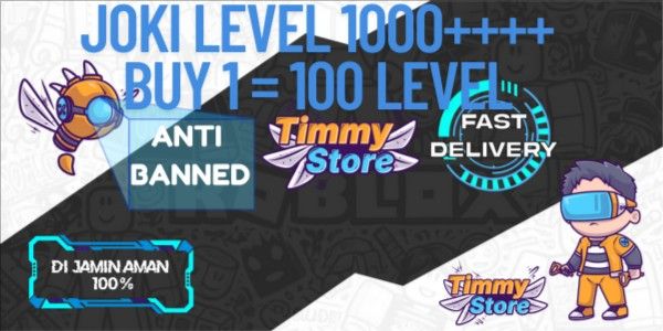 Joki level 1000 |Per 100 level | Check Description
