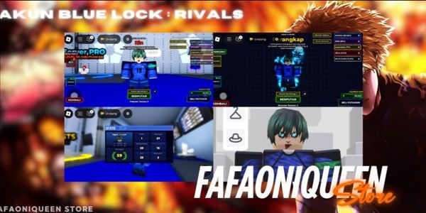 AKUN BLUE LOCK RIVALS - PRO EDITION: RIN X TRAP + FISCH (CHECK DESCRIPTION)