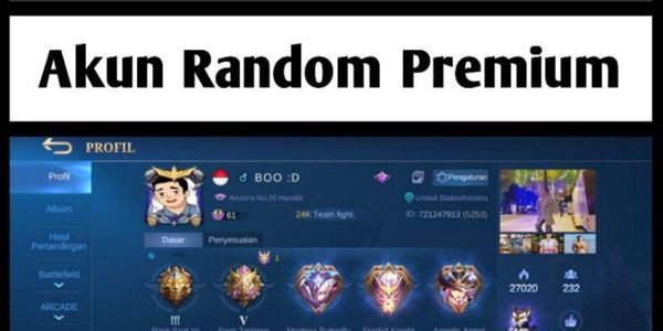 Mobile Legends Akun Random