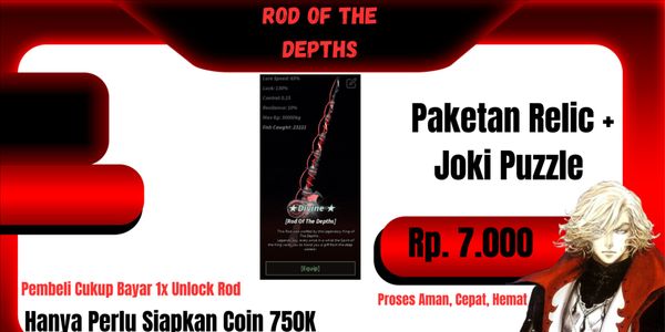 JOKI ROD OF THE DEPTH || BUNDLE RELIC + PUZZLE