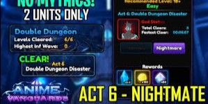 Double Dungeon Normal Act 1 - 6 (Anime Vanguards)