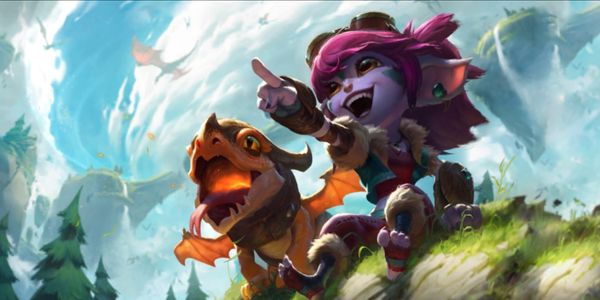 Dragon Trainer Tristana, Stargazer Vex, Arclight Brand, Lunar Beast Jarvan IV. Lv 15