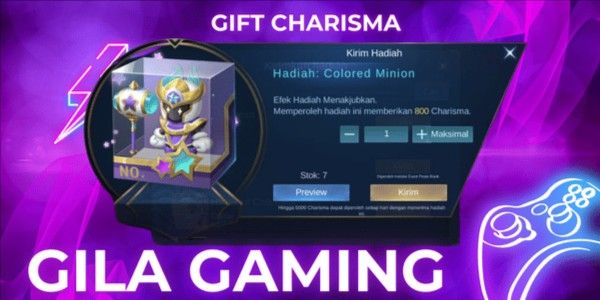 Gift Charisma Colored Minion