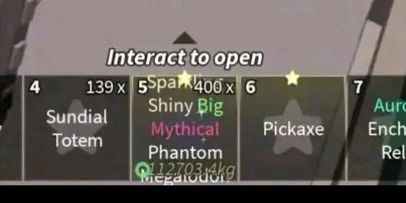 Sparkling Shiny Giant Mythical Phantom Megalodon 133584.2KG | Fisch RBL