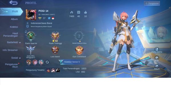 Mlbb Account || Beatrix M4