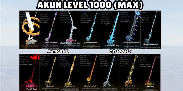 AKUN LEVEL MAX