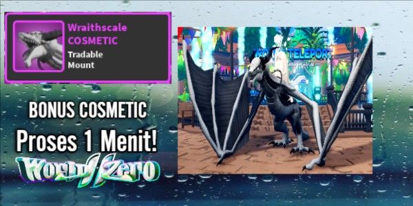 Buy Mount Wraithscale [Mount SKIN] World Zero 3401115 | itemku
