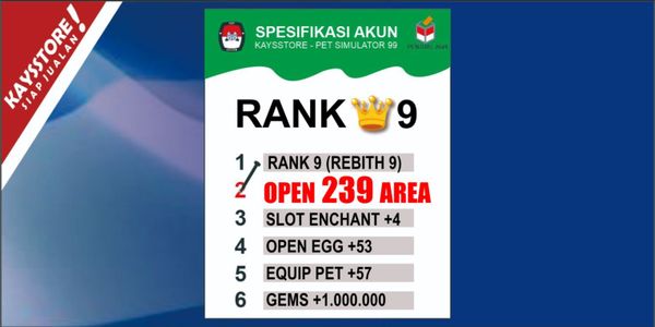 AKUN RANK 9
