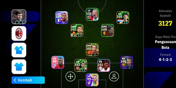 Cheap eFootball account Van Basten 105 ft Nakata 35000