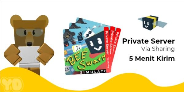 Private Server (Permanent Via Sharing) - Bee Swarm Simulator