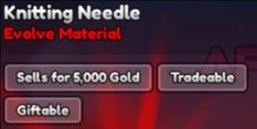Knitting Needle