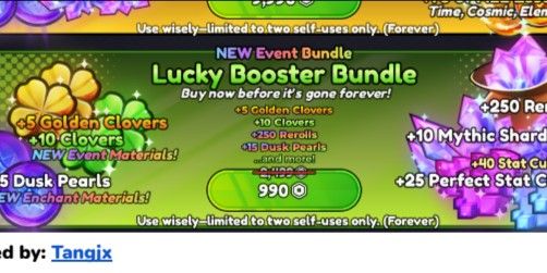 Lucky Booster Free 100 Perfect Stat Cube || Anime Last Stand