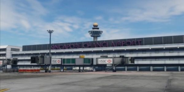 X Plane 11 / X Plane 12 Addon - Cloudsurf Asia Simulations Singapore Changi (WSSS) Scenery Airport + City