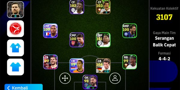 Akun Efootball Siap Tempur