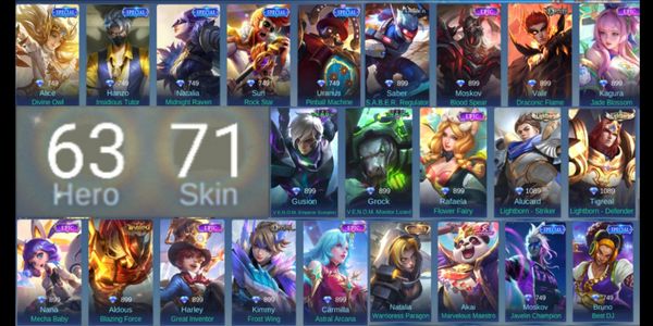 Buy Account Mobile Legend Cheap GG Account (#901) Mobile Legends ...