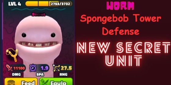 Buy Item Worm (Secret Formula) - Spongebob Tower Defense Roblox 3423338 ...