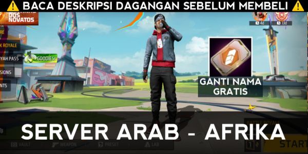 Akun Free Fire Arab - Africa Server Account