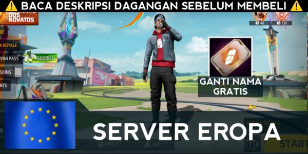 European Free Fire Server Account