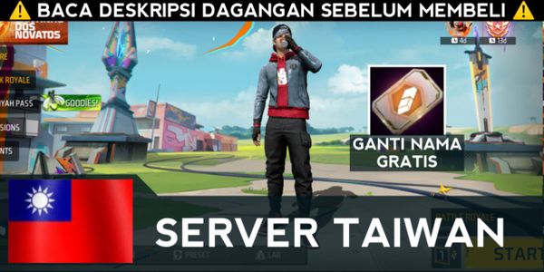 Free Fire Server Taiwan account