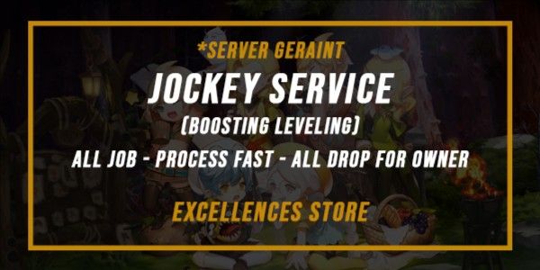 JOCKEY SERVICE LEVELING 32-40 | GERAINT