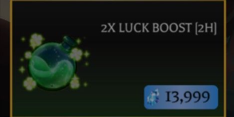 Luck Boost 2 Hour