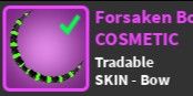 WORLD ZERO // WEAPON SKIN - FORSAKEN BOW // by ShoGFender Shop