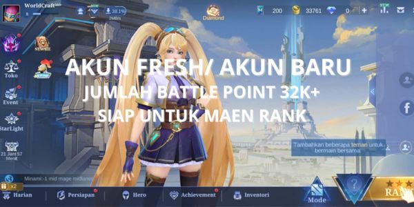 Fresh Account / New Account