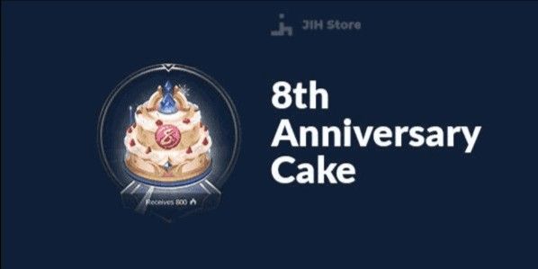 8th Anniversary Cake