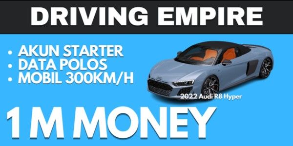 Buy Account 2022 Audi R8 Hyper + 1M Money Driving Empire 3437113 | itemku