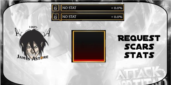 Scars Request Double Stats | Attack On Titan Revolution [AOTR] VIA TRADE