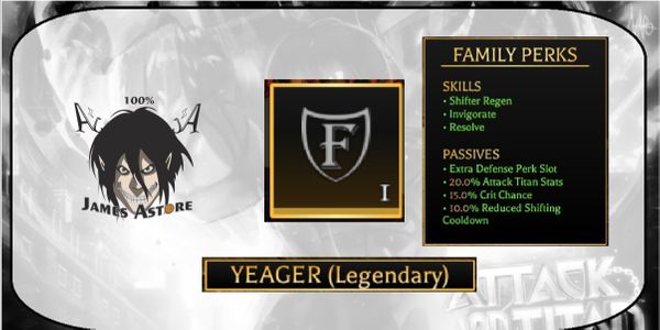 Yeager | Attack On Titan Revolution [AOTR] VIA TRADE