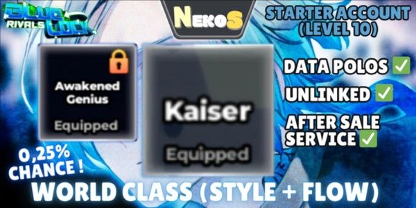 Akun Kaiser (Style) + Awakened Genius (Flow)