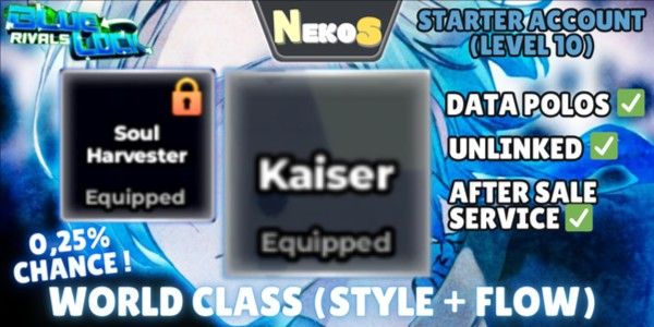 Akun Kaiser (Style) + Soul Harvester (Flow)