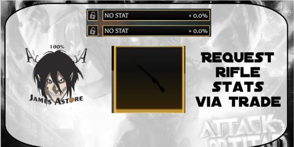 Rifle Request Double Stats | Attack On Titan Revolution [AOTR] VIA TRADE