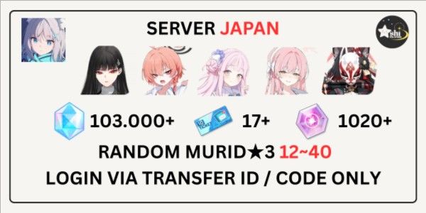 (BA JP) AKUN BLUE ARCHIVE GACHA, AKUN TIMBUNAN, PYROX MELIMPAH